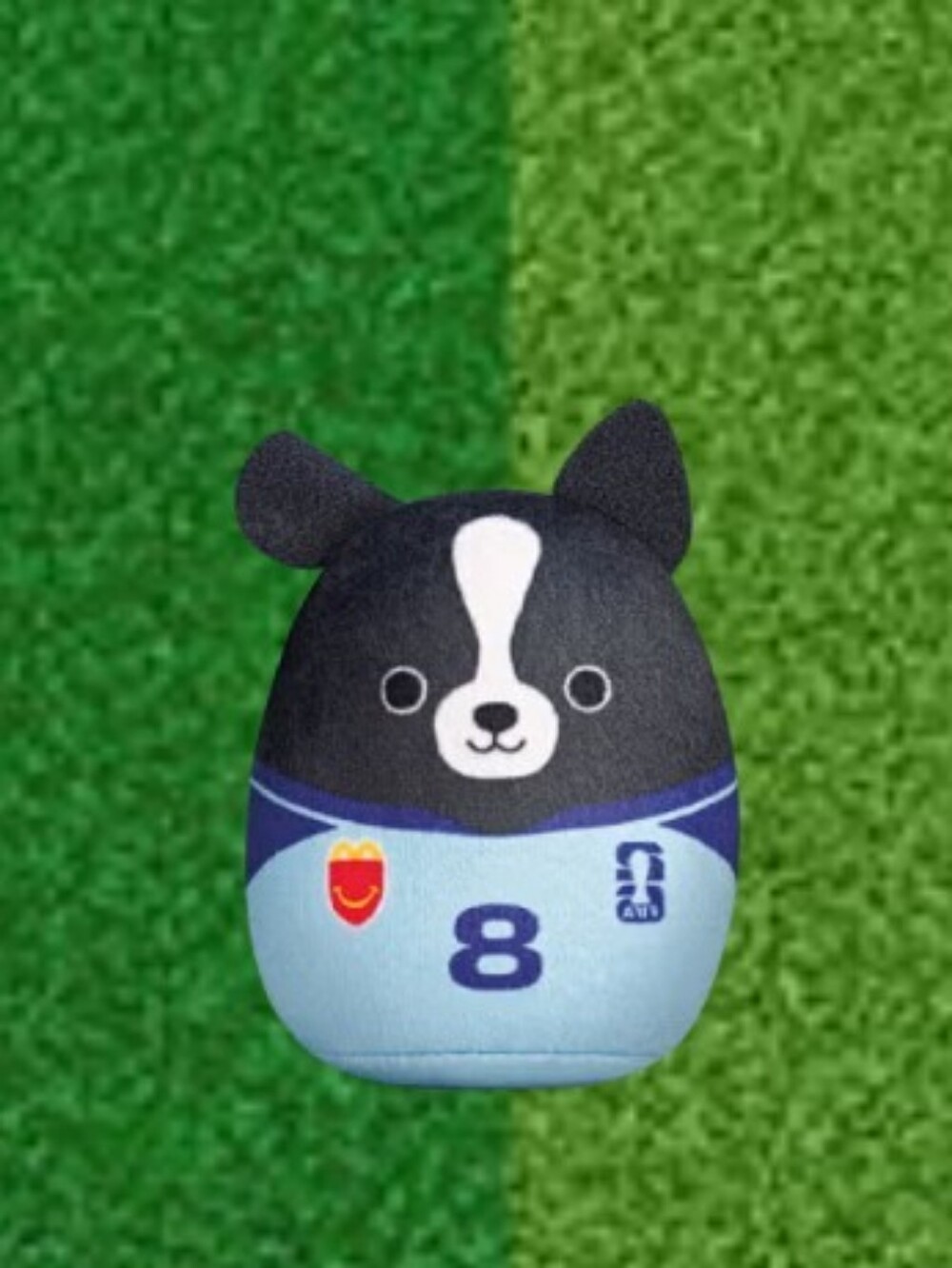FIFA Squishmallow #1 Monty the Border Collie McDonald's Happy Meal New In Box